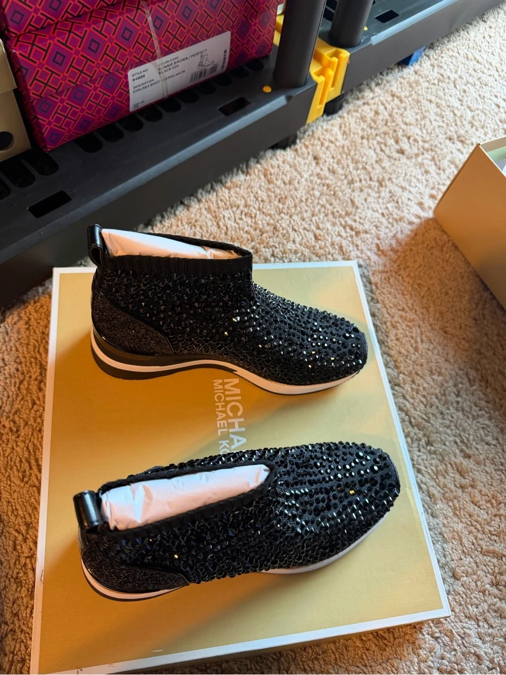 Michael Kors Skyler Bootie Sock Sneakers